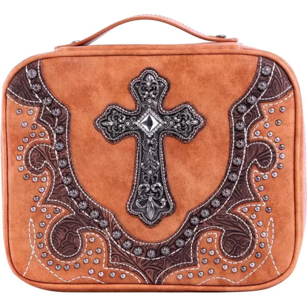 Montana West Western Style Embroidered Bible Covers for Women Men Bible Carrying Case Church Bag Bible Protective