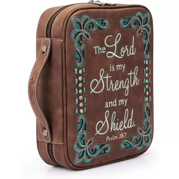 Montana West Western Style Embroidered Bible Covers for Women Men Bible Carrying Case Church Bag Bible Protective