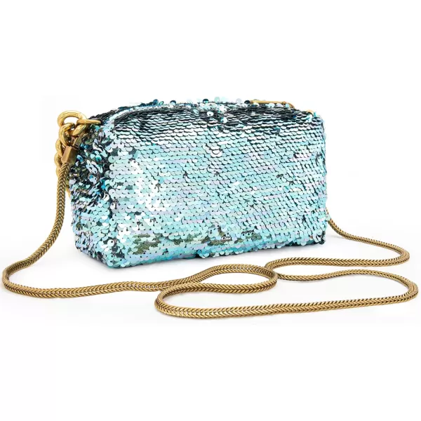 Montana West Glitter Crossbody Bags for Women Bling Purse Mini Handbag Party Bag