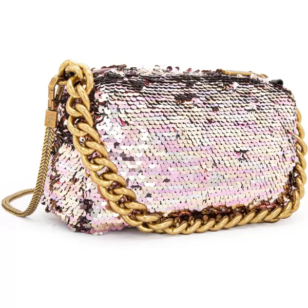 Montana West Glitter Crossbody Bags for Women Bling Purse Mini Handbag Party Bag