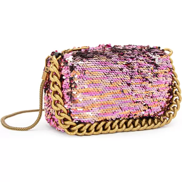 Montana West Glitter Crossbody Bags for Women Bling Purse Mini Handbag Party Bag