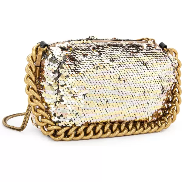 Montana West Glitter Crossbody Bags for Women Bling Purse Mini Handbag Party Bag