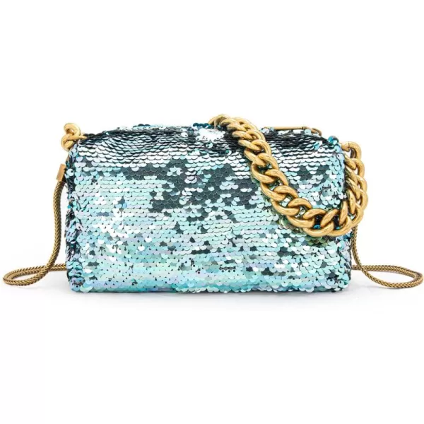 Montana West Glitter Crossbody Bags for Women Bling Purse Mini Handbag Party Bag