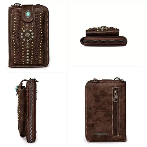 Montana West Small Crossbody Cell Phone Purses for Women Western CellPhone Wallet Bags with Coin Pocket