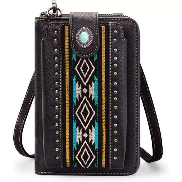 Montana West Small Crossbody Cell Phone Purses for Women Western CellPhone Wallet Bags with Coin Pocket