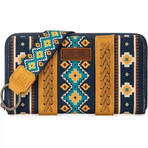 Montana West × Wrangler Wristlet Western Wallet Boho Aztec Credit Card Holder for Women WG2202-W006CF