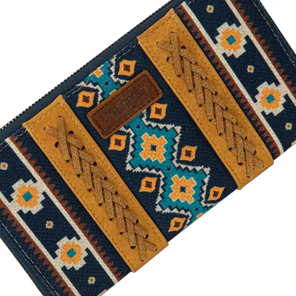 Montana West × Wrangler Wristlet Western Wallet Boho Aztec Credit Card Holder for Women WG2202-W006CF