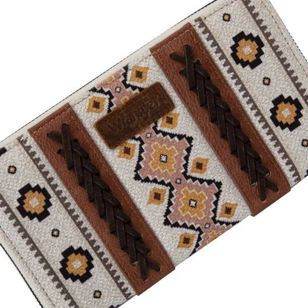 Montana West × Wrangler Wristlet Western Wallet Boho Aztec Credit Card Holder for Women WG2202-W006CF