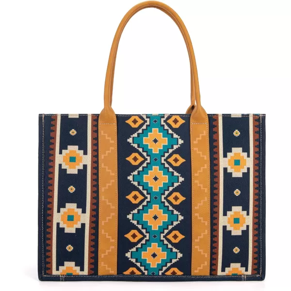 Wrangler Tote Bag Western Purses for Women Shoulder Boho Aztec Handbags