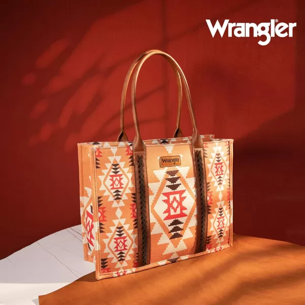 Wrangler Tote Bag Western Purses for Women Shoulder Boho Aztec Handbags