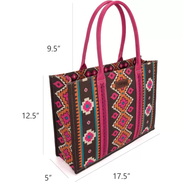 Wrangler Tote Bag Western Purses for Women Shoulder Boho Aztec Handbags