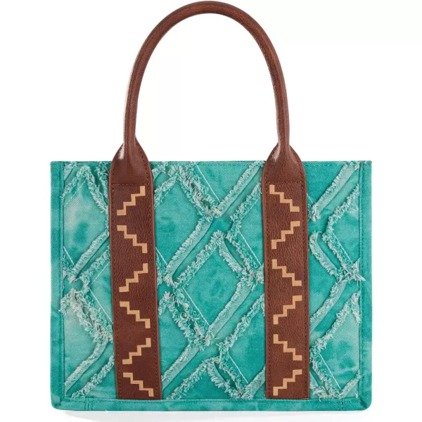 Wrangler Tote Bag Western Purses for Women Shoulder Boho Aztec Handbags