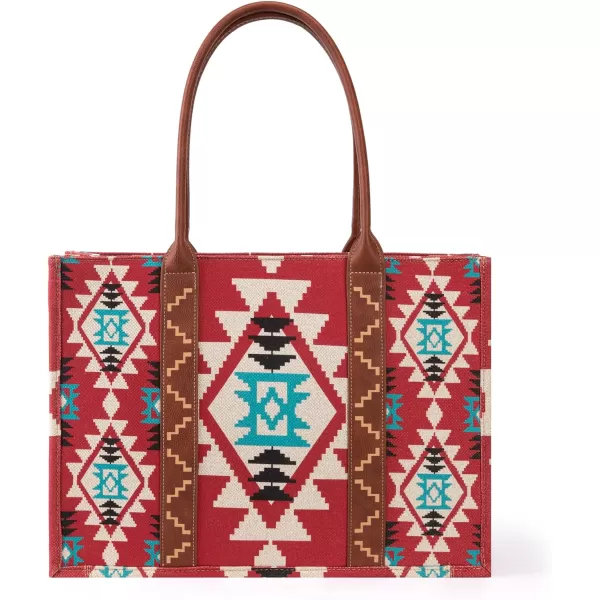 Wrangler Tote Bag Western Purses for Women Shoulder Boho Aztec Handbags