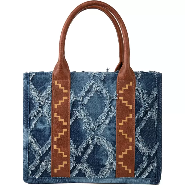 Wrangler Tote Bag Western Purses for Women Shoulder Boho Aztec Handbags