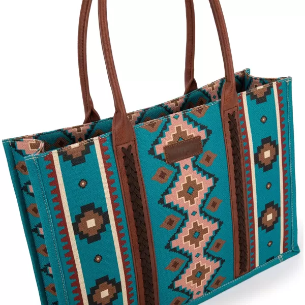 Wrangler Tote Bag Western Purses for Women Shoulder Boho Aztec Handbags