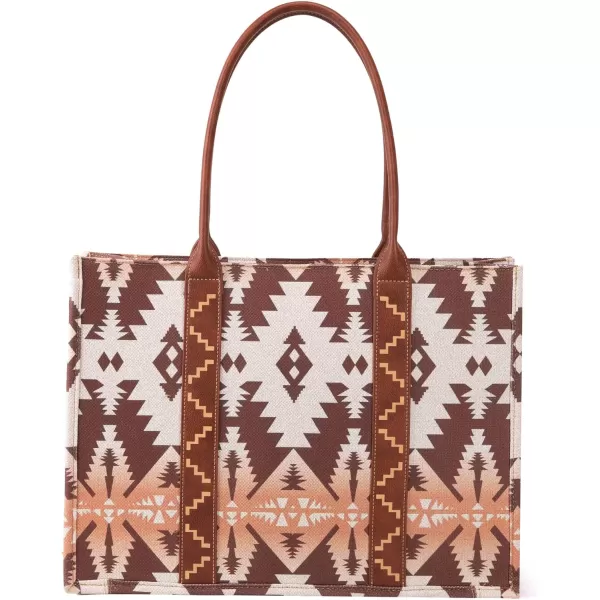 Wrangler Tote Bag Western Purses for Women Shoulder Boho Aztec Handbags