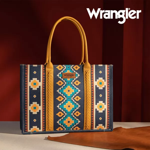 Wrangler Tote Bag Western Purses for Women Shoulder Boho Aztec Handbags