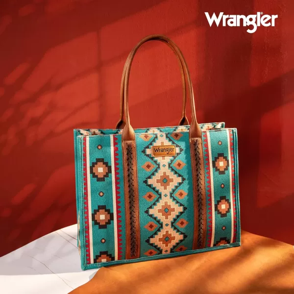 Wrangler Tote Bag Western Purses for Women Shoulder Boho Aztec Handbags