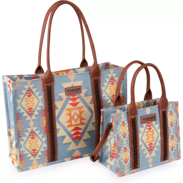 Wrangler Tote Bag Western Purses for Women Shoulder Boho Aztec Handbags