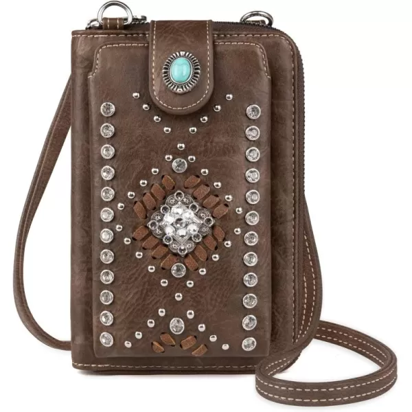 Montana West Small Crossbody Cell Phone Purses for Women Western CellPhone Wallet Bags with Coin Pocket