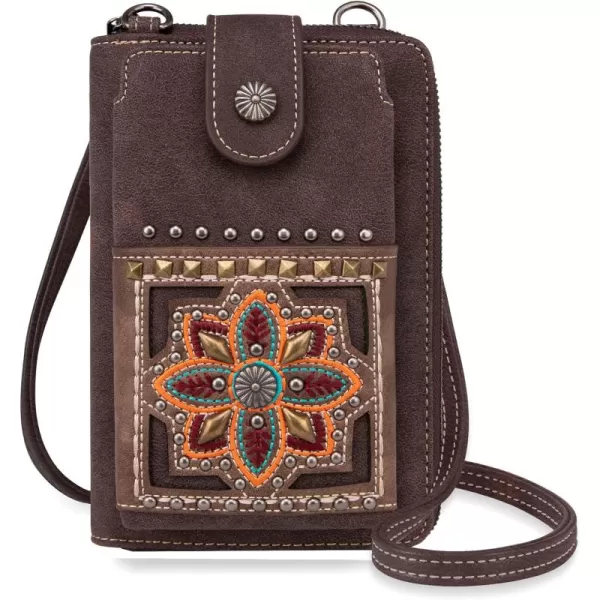 Montana West Small Crossbody Cell Phone Purses for Women Western CellPhone Wallet Bags with Coin Pocket