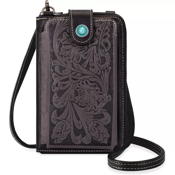 Montana West Small Crossbody Cell Phone Purses for Women Western CellPhone Wallet Bags with Coin Pocket