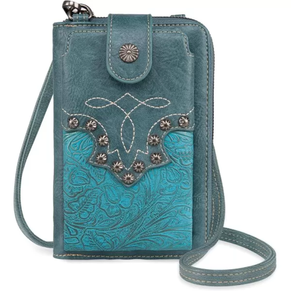 Montana West Small Crossbody Cell Phone Purses for Women Western CellPhone Wallet Bags with Coin Pocket