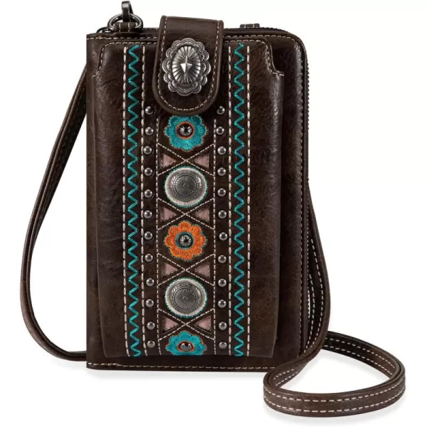 Montana West Small Crossbody Cell Phone Purses for Women Western CellPhone Wallet Bags with Coin Pocket