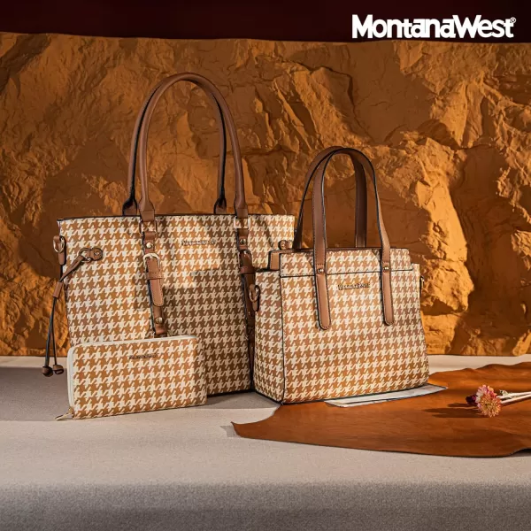 Montana West 3PCS Purses for Women Tote Purse and Wallet Set Shoulder Satchel Bags