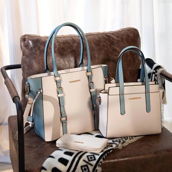 Montana West 3PCS Purses for Women Tote Purse and Wallet Set Shoulder Satchel Bags