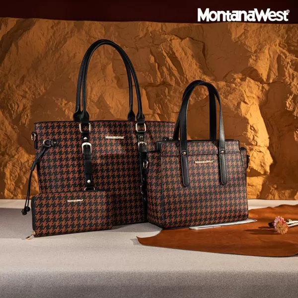 Montana West 3PCS Purses for Women Tote Purse and Wallet Set Shoulder Satchel Bags