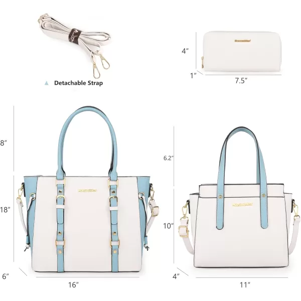 Montana West 3PCS Purses for Women Tote Purse and Wallet Set Shoulder Satchel Bags