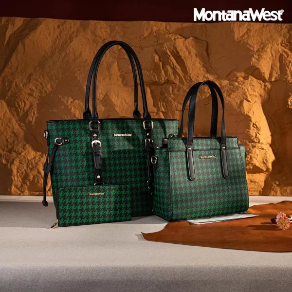 Montana West 3PCS Purses for Women Tote Purse and Wallet Set Shoulder Satchel Bags