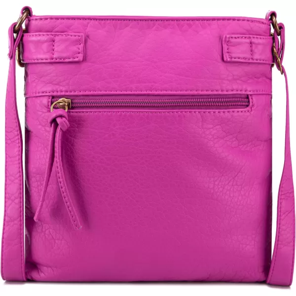 Montana West Crossbody Bag for Women Multi Pocket Shoulder Bags Medium Travel Purses Ultra Soft Washed Leather