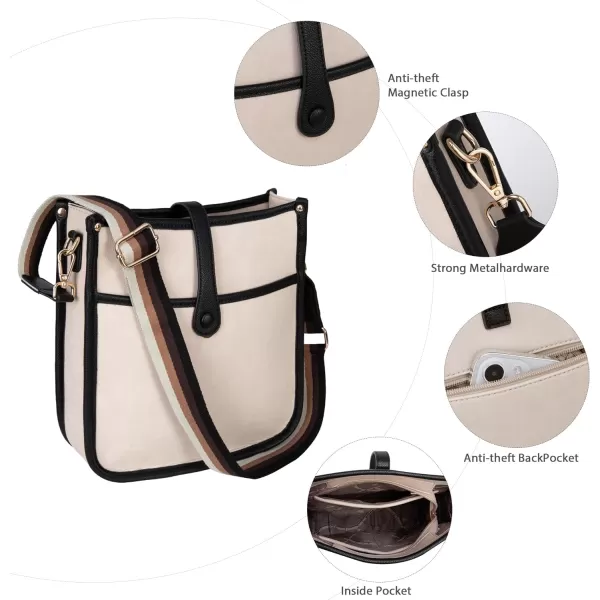 Montana West Crossbody Bags Purse for Women Trendy Designer Hobo Shoulder Bucket Handbags with Adjustable Guitar Strap