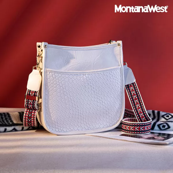 Montana West Crossbody Bags Purse for Women Trendy Designer Hobo Shoulder Bucket Handbags with Adjustable Guitar Strap