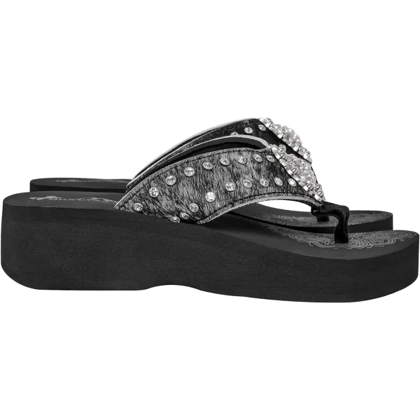 Montana West Flip Flops for women Wedge Flip Flops Western Wedge Sandals Bling Flip Flops Beach Sandals