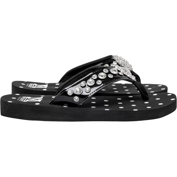 Montana West Flip Flops for women Wedge Flip Flops Western Wedge Sandals Bling Flip Flops Beach Sandals