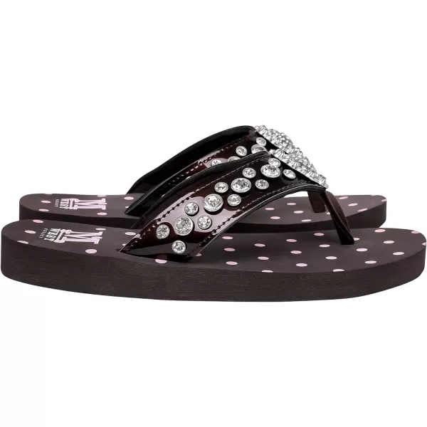 Montana West Flip Flops for women Wedge Flip Flops Western Wedge Sandals Bling Flip Flops Beach Sandals