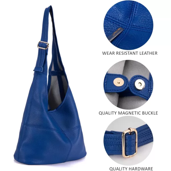 Montana West Hobo Bags Purse for Women Ultra Soft Foldable Shoulder Slouchy Handbags with Coin Purse