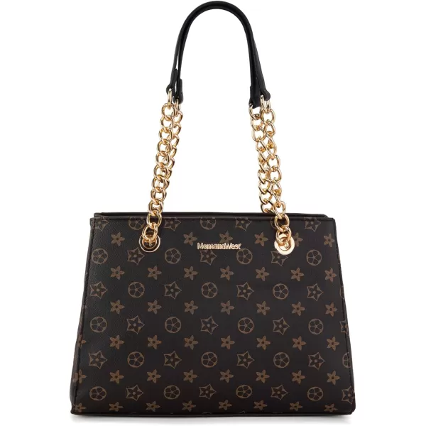 Montana West MEDIUM Chain Shoulder Bag for Women Hobo Handbags Tote Purse