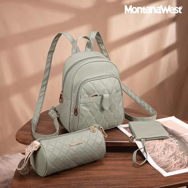 Montana West Small Backpack Purse for Women Anti Theft Backpack with Secured Zipper &amp; Tassel