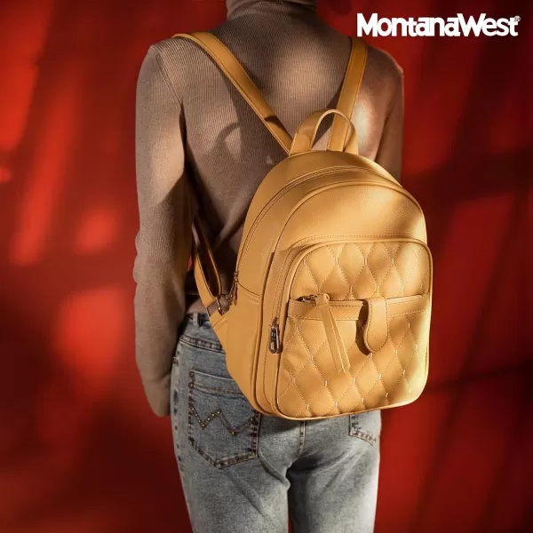 Montana West Small Backpack Purse for Women Anti Theft Backpack with Secured Zipper &amp; Tassel