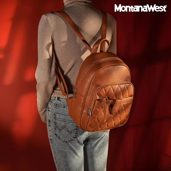 Montana West Small Backpack Purse for Women Anti Theft Backpack with Secured Zipper &amp; Tassel