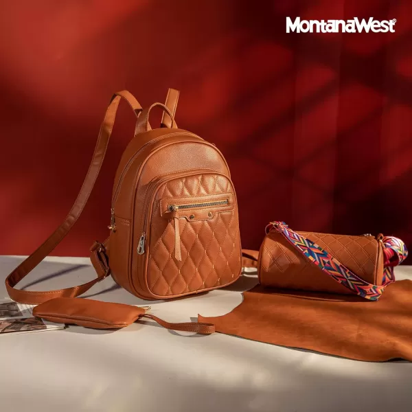 Montana West Small Backpack Purse for Women Anti Theft Backpack with Secured Zipper &amp; Tassel