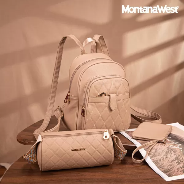 Montana West Small Backpack Purse for Women Anti Theft Backpack with Secured Zipper &amp; Tassel