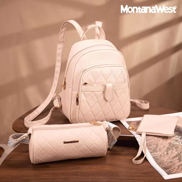 Montana West Small Backpack Purse for Women Anti Theft Backpack with Secured Zipper &amp; Tassel