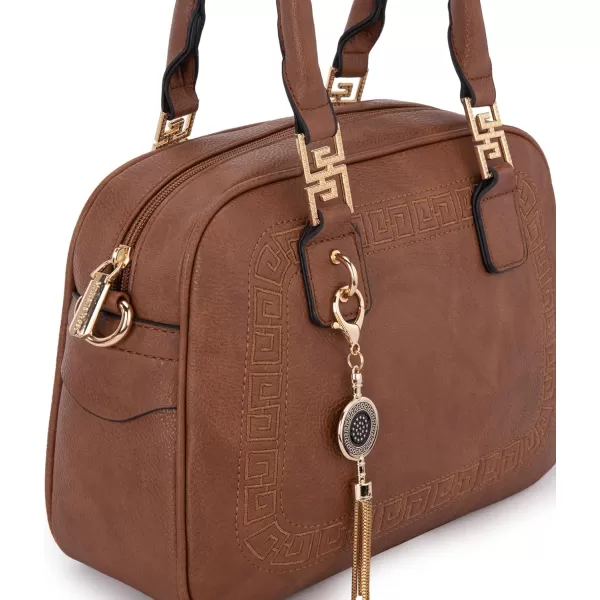 Montana West Small Top Handle Purse for Women Crossbody Satchel Handbag Barrel Bag