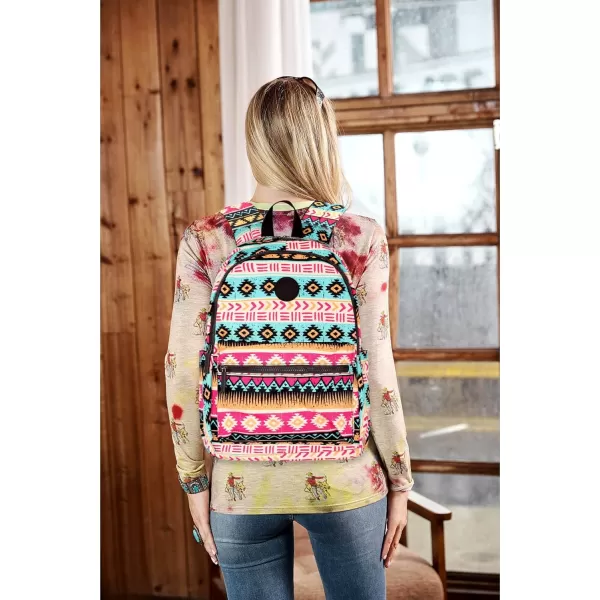 Montana West Western Backpack Purse for Women Lightweight Rucksack Casual Daypack for Laptop Travel