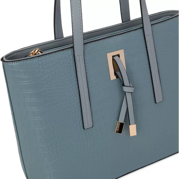 Tote Handbag Purse Set for Women Large and Medium 2pcs Satchel Shoulder Bag with Holster